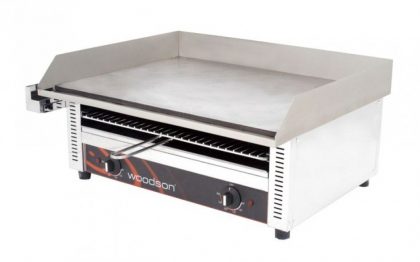 Stoddart Woodson W.GDT75 - Griddle Toaster Large 670 X 484mm Plate 20 Amp
