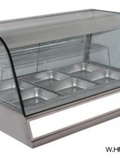 Woodson W.HFH.24 - Chicken Display Heated 2 Rows of 4 x 1/2 GN Sized Pans