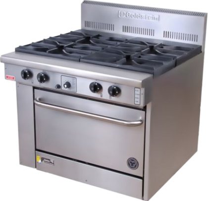 Goldstein Cuisine Range 4 burner with gas oven CS-4-28